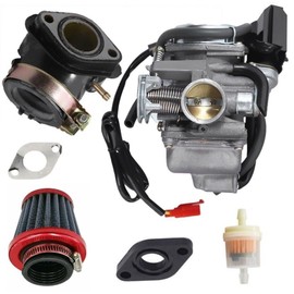 JIK Carburetor Standard 24 mm GY6 for Suzuki AN 125 U / CF42A