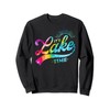 It's Lake Time Cute Retro 70s Summer Vacation Sweatshirt