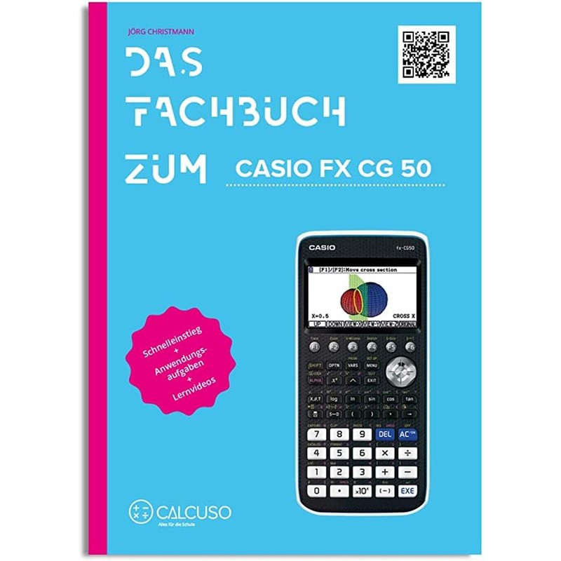 CALCUSO Accessory Black Compatible with Casio FX-CG 50 Calculator