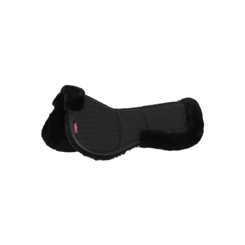 LeMieux Merino+ ProSorb 3 Pocket Half Pad - Black/Black Large
