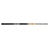 Ugly Stik Bigwater Conventional Fishing Rod, Black/Red/Yellow, 6' - Medium