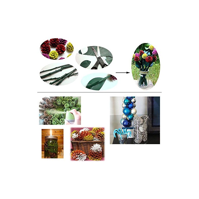 POFET Simulation Pine Cones Pineal Gland Aquarium Terrariums Miniature Garden