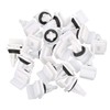 uxcell 20pcs Plastic Rivet Bumper Fender Fastener Clips Retainer for