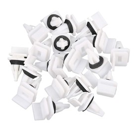 uxcell 20pcs Plastic Rivet Bumper Fender Fastener Clips Retainer for Honda for Acura 91513-SM4-000