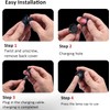 RAHAN Clip on Clog Headlights Lights for Shoes, 2pcs Flashlight
