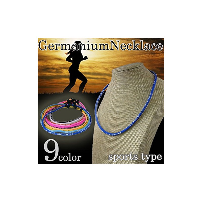 Germanium Accessories Necklace for Men Women Unisex - red