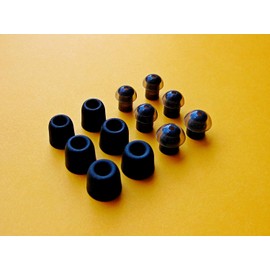 12pcs - S/M/L Eartips Compatible with Raycon Everyday and Fitness Wireless Earphones - Replacement Premium Memory Foam and Noise Isolation Earbuds (BMF-BNMH-C)