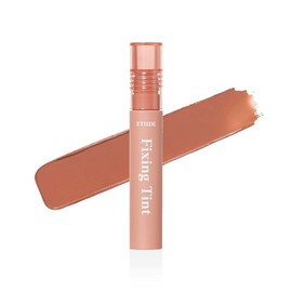 ETUDE Fixing Tint #04 Ginger Milk Tea (23AD) | Long Lasting High Pigmented Liquid Lipstick | Waterproof Lightweight Matte Finish Lip Stain | Full Coverage