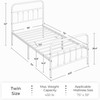 Yaheetech Yaheetech Classic Metal Platform Bed Frame Mattress Foundation with