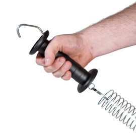 Doblit Gate-Break Handle - Insulated Gate Handle with Internal Spring Electric Fencing Gateway Handle Large Easy Grip UV Stabilised Weather Resistant Plastic (5 Pack)