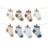 Eimmabey Toddler Socks Boys and Girls 8 Pack Cotton Baby