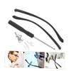 Ipetboom 2pairs Complete Eyewear Leg Replacement Ratchet Eyeglass Kit for