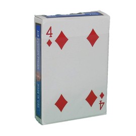 Rock Ridge One Way Forcing Deck for Magic Tricks, Blue 4 of Diamonds