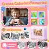 CalineGam Children's Camera Instant Camera 1080P HD Instant Camera Children