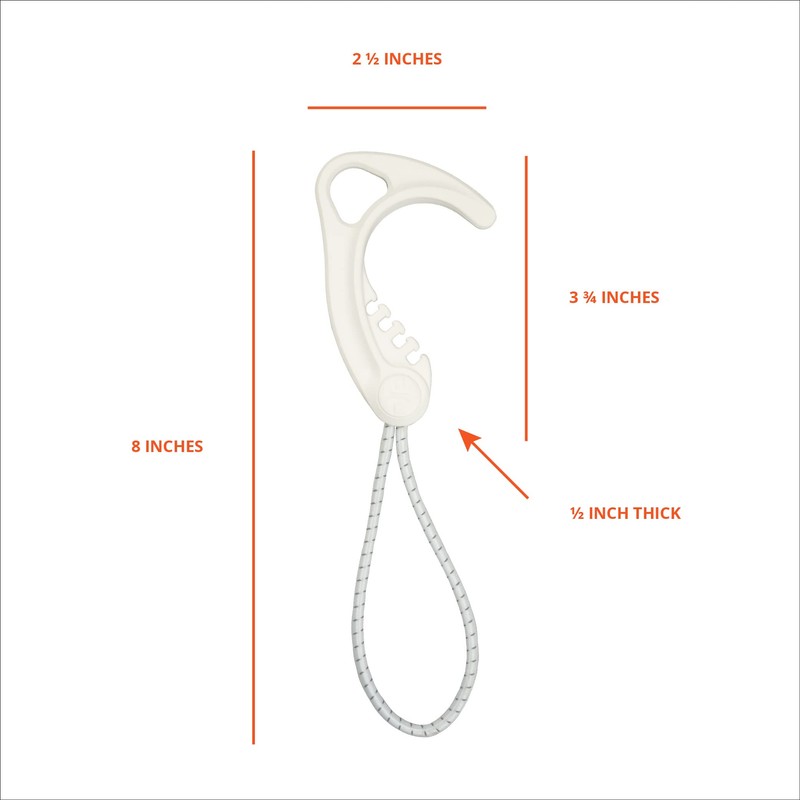 8TIMBER Gear Hook 2-Pack — Lightweight + Versatile Backpack Hanger