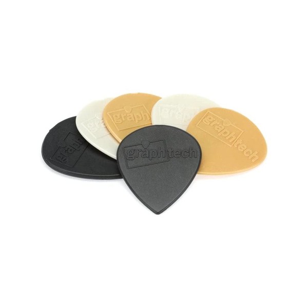Graph Tech PQP-0500-TD : 6 TUSQ Guitar Picks | Tear