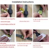 Lamshaw - Protector de visualización universal redondo para reloj, paquete