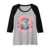 Womens Daddy's Lil' Squirter Seahorse Humour Fun Embarrassing Fun Raglan