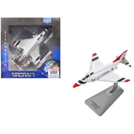 DCD McDonnell Douglas F-4 Phantom Aircraft No. 1 Thunderbirds 1/144 Diecast Model United States Air Force Collector Series