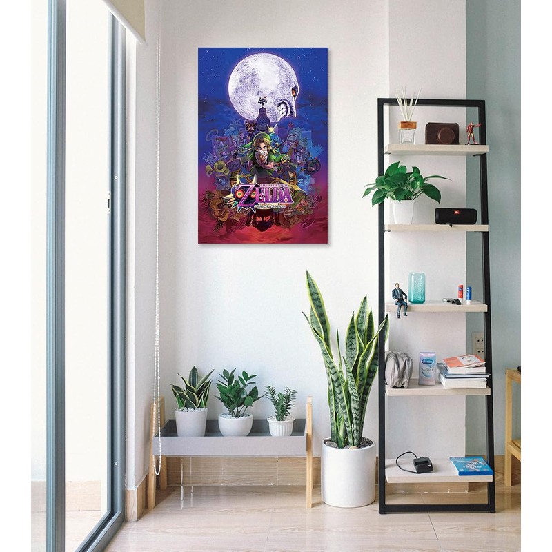 The Legend Of Zelda: Majora's Mask - Gaming Poster (Link)