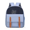Cat Backpack Large Capacity Portable Breathable Dog Cat Carrying Double
