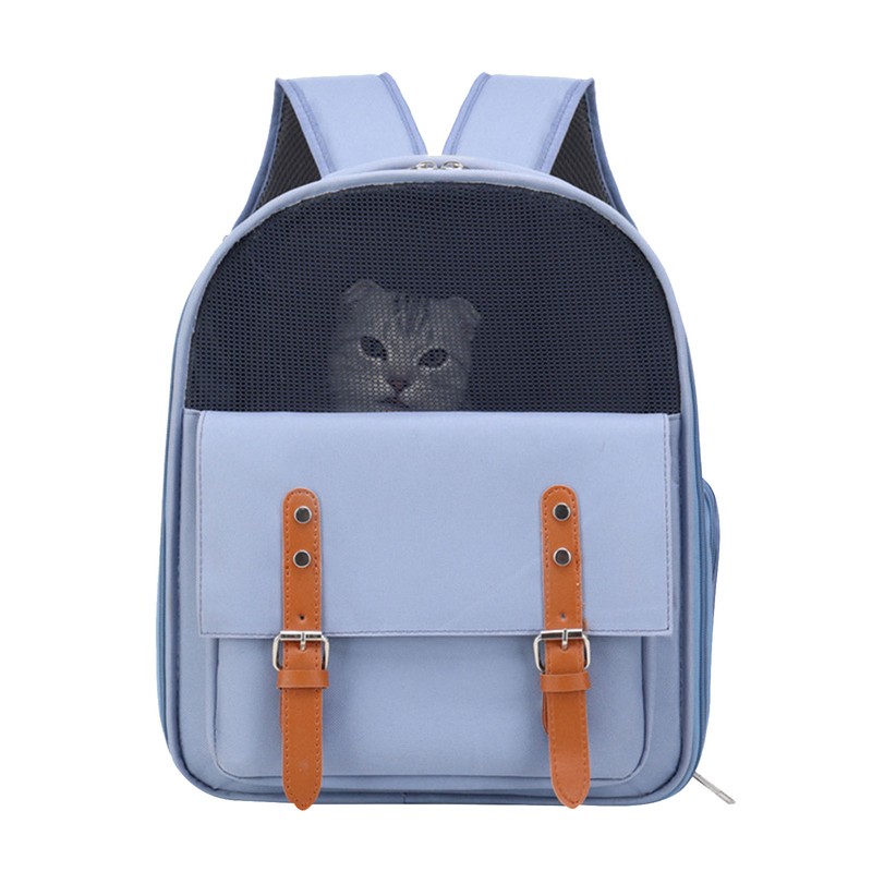 Cat Backpack Large Capacity Portable Breathable Dog Cat Carrying Double