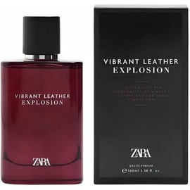 Zara Vibrant Leather Explosion Cologne for Men EDP Eau De Parfum 100 ML (3.38 FL OZ)