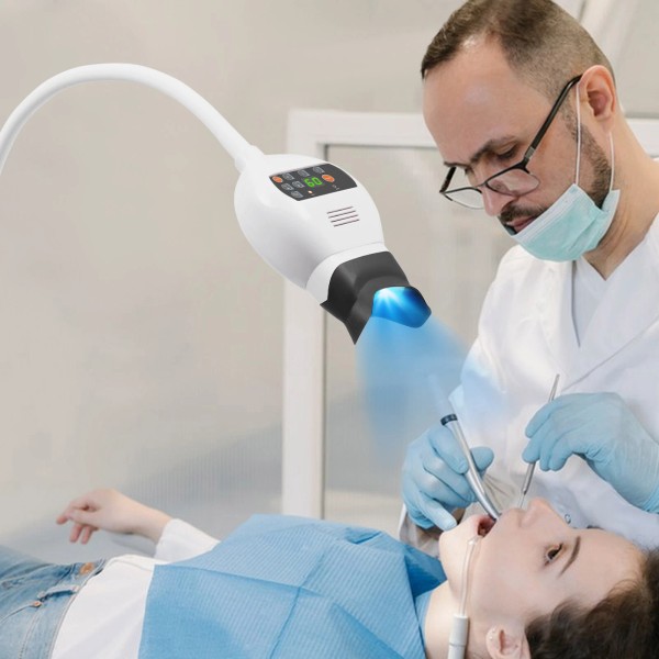 TBvechi Dental Mobile Teeth Whitening Machine LED Light Accelerator Bleaching