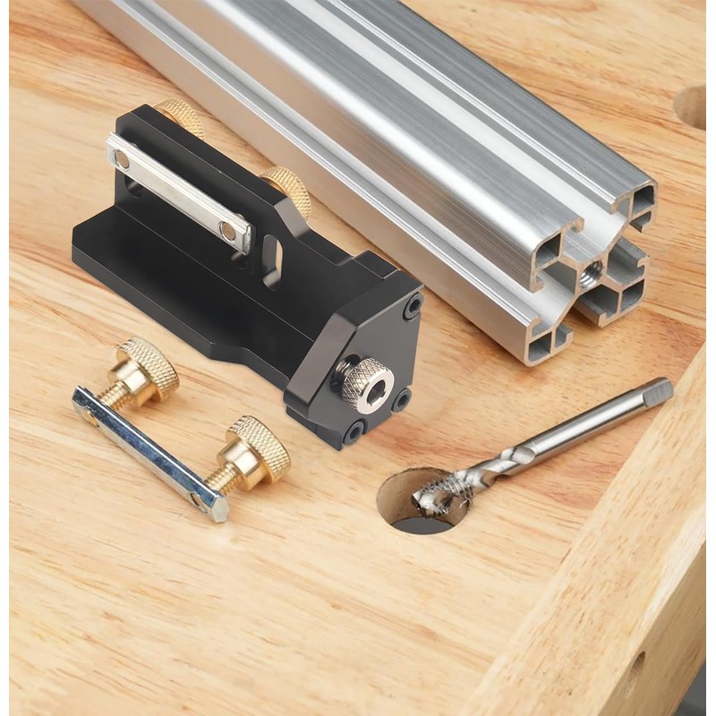 TOOLCOOL Aluminum Profile Tapping Guide Versatile Manual Tapping DIY Furniture