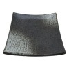 Pack Of 5 Charcoal Grey Hakumu Collection Square Appetizer Dessert
