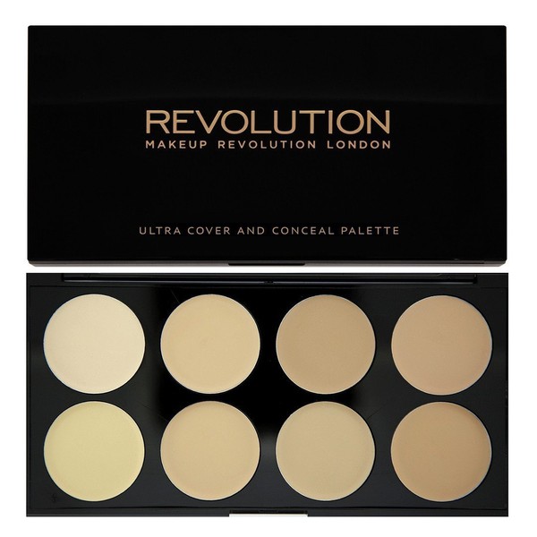 Revolution Makeup Ultra Cover & Conceal Palette, Light, 10 g