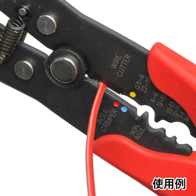 STRAIGHT Wire Stripper 0.2 - 6.0 (sq) 12-107