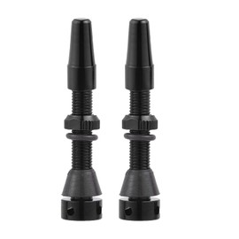 2 Pcs Tubeless Valve, Presta Valve Adapter, Tubeless Valves, Presta Valve Caps Quality Alloy Tubeless Presta Valve Stem Fit Most Bicycle Tubeless Rims and Road Bikes Accessories