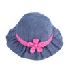 Huixiang - Sombrero de algodón para bebé, Transpirable, Plegable, 50