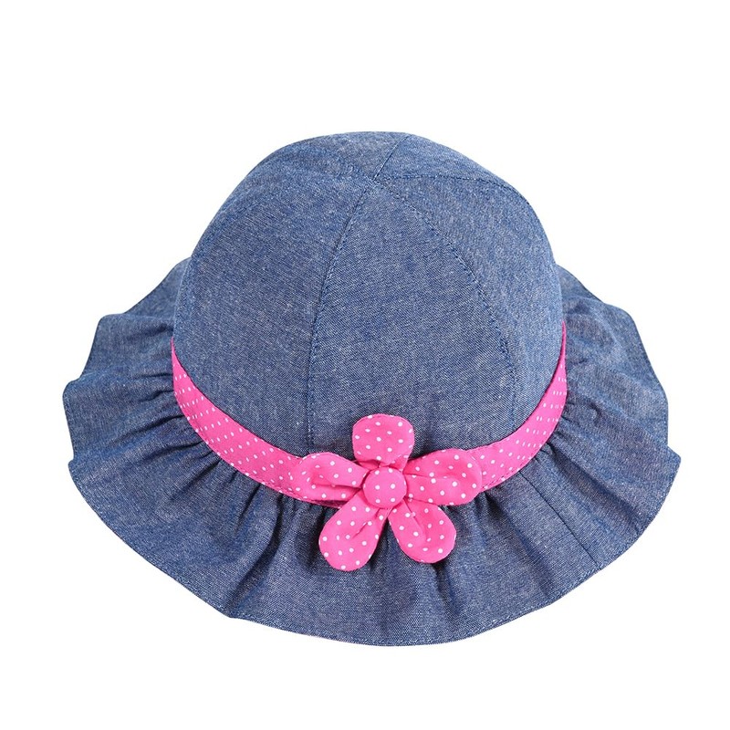 Huixiang - Sombrero de algodón para bebé, Transpirable, Plegable, 50