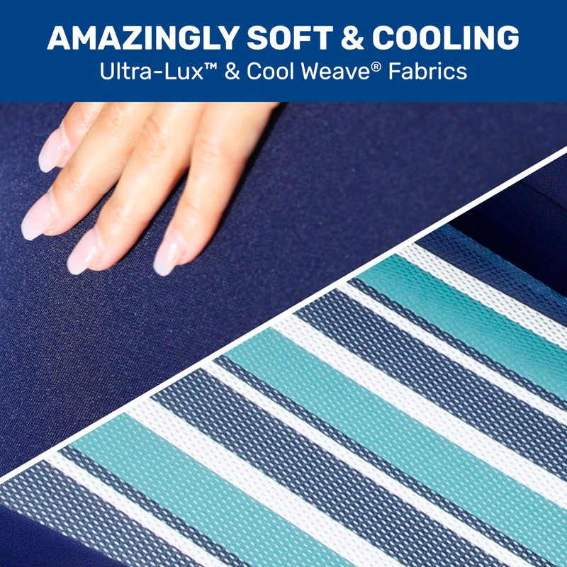 Aqua Ultimate Pool Float Lounger with UPF 50 Canopy and