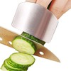 GEMOX Stainless Steel Finger Guard for Slicing - Cutting Protector