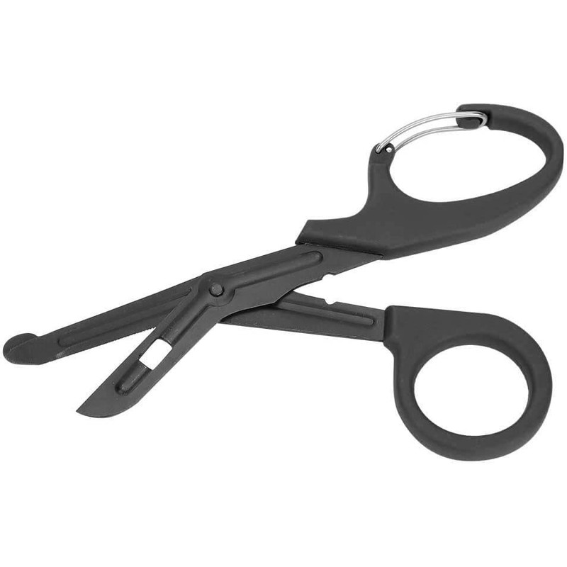 Titanium Bandage Shears Scissors EMT and Trauma Shears, Bent Stealth