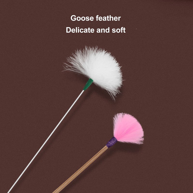 Earwax Remover Massage Set 8 Feather Stick Relieve Fatigue Professional