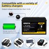 KUSAYLA 12V 7Ah LiFePO4 Lithium Battery,Rechargeable Batteries 4,200+ Deep Cycle