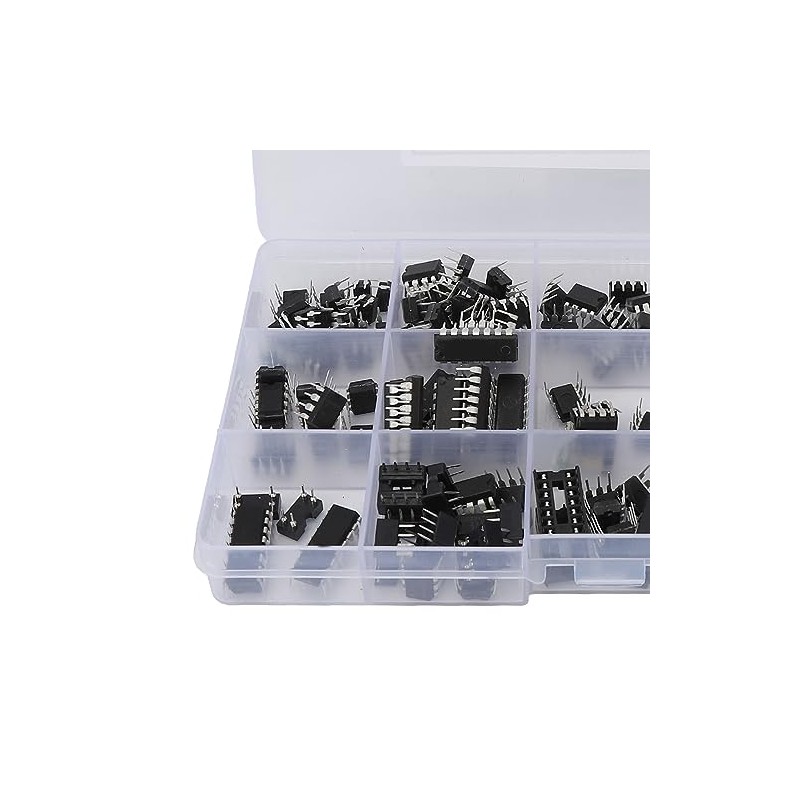 Kit de Componentes Electrónicos IC Chip 150 Uds con Opamp