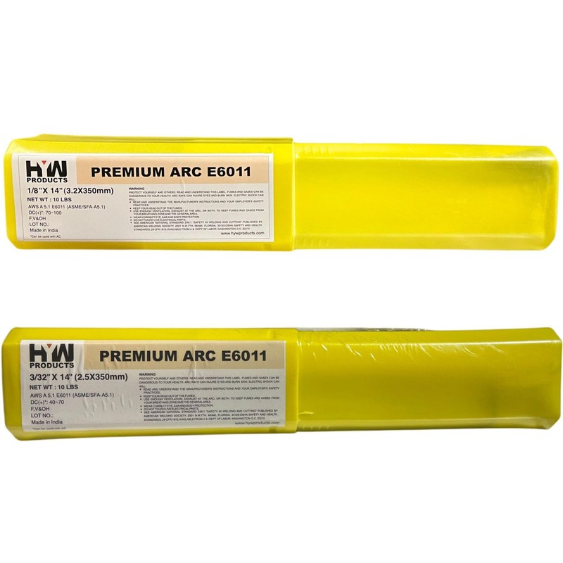 E6011 Premium Arc Stick Electrodes Welding Rods 3/32" 1/8" 5/32"