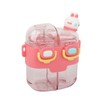 Dual Drink Water Bottle 530ML Cute Cartoon Design Dual Use