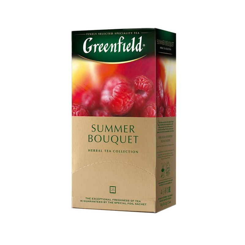 Greenfield Summer Bouquet Herbal Tea Fruit & Herbal Collection 25