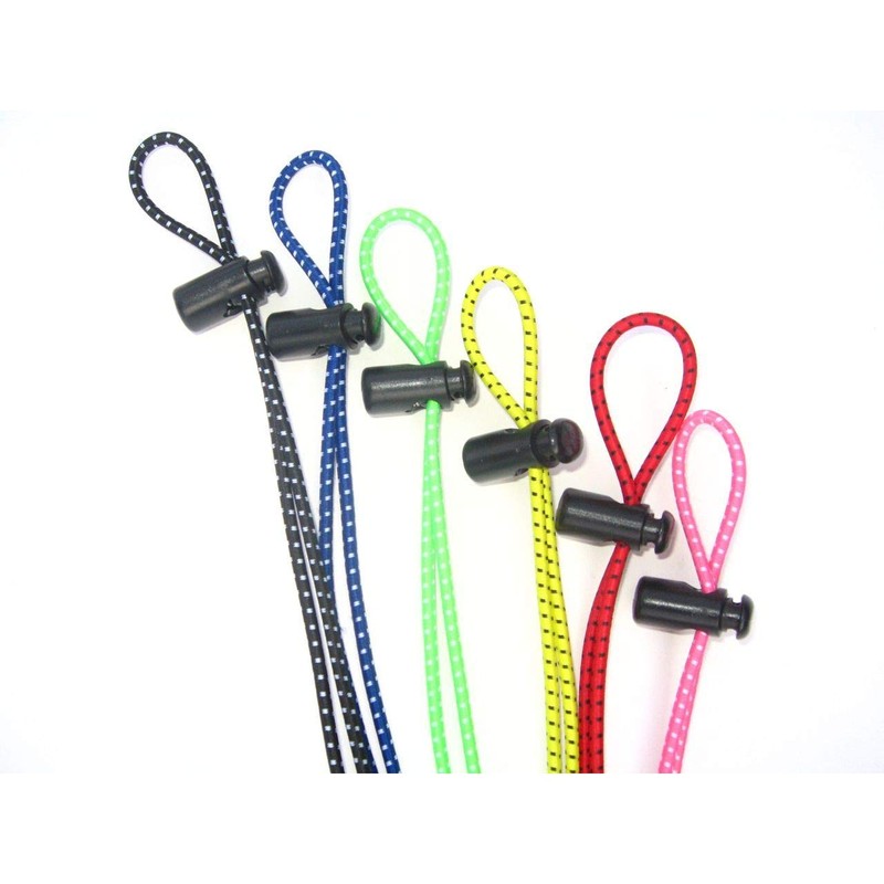 Kemp USA Bungee Cords in Pink and White