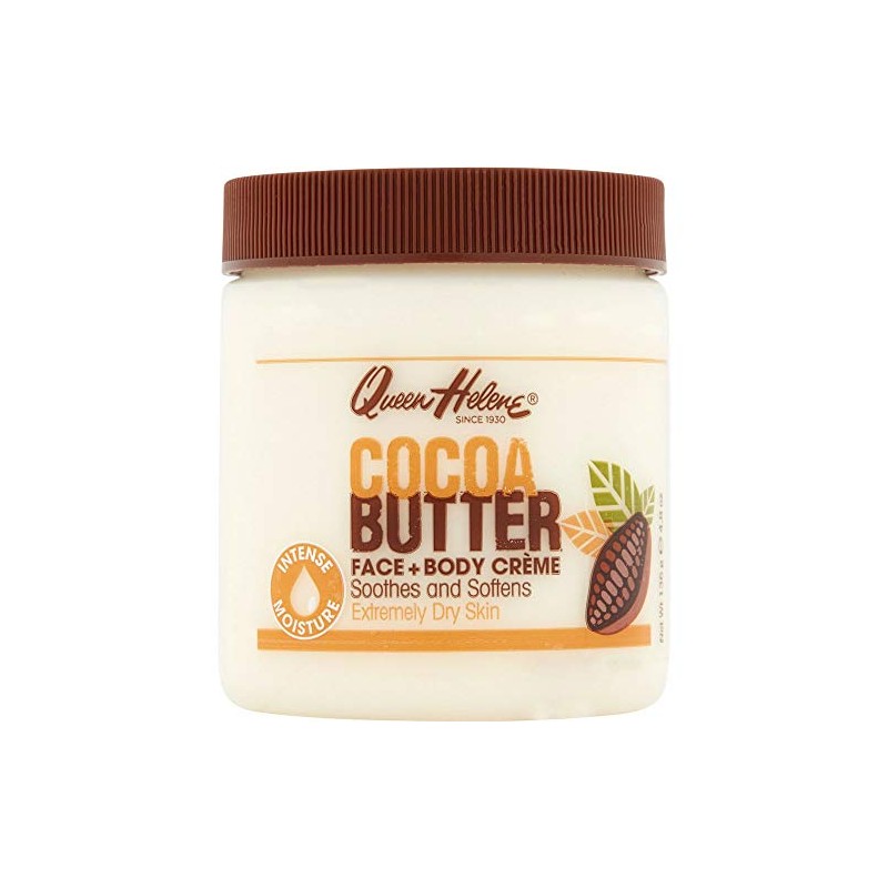Queen Helene Cocoa Butter Face & Body Cream, 4.8 Oz