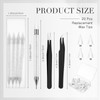 Tatuo 4 Pcs Dual-ended Rhinestone Picker Tool Handle Rhinestones Applicator