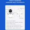 YC360 WiFi Security Camera, 1080P, 2MP, 355° Pan/90° Tilt, Night