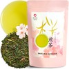 Chaganju Sakura Floral Green Tea - Japanese Loose Leaf With