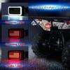 ATV Tail Light LED Smoke Lens with Reverse Brake Light,